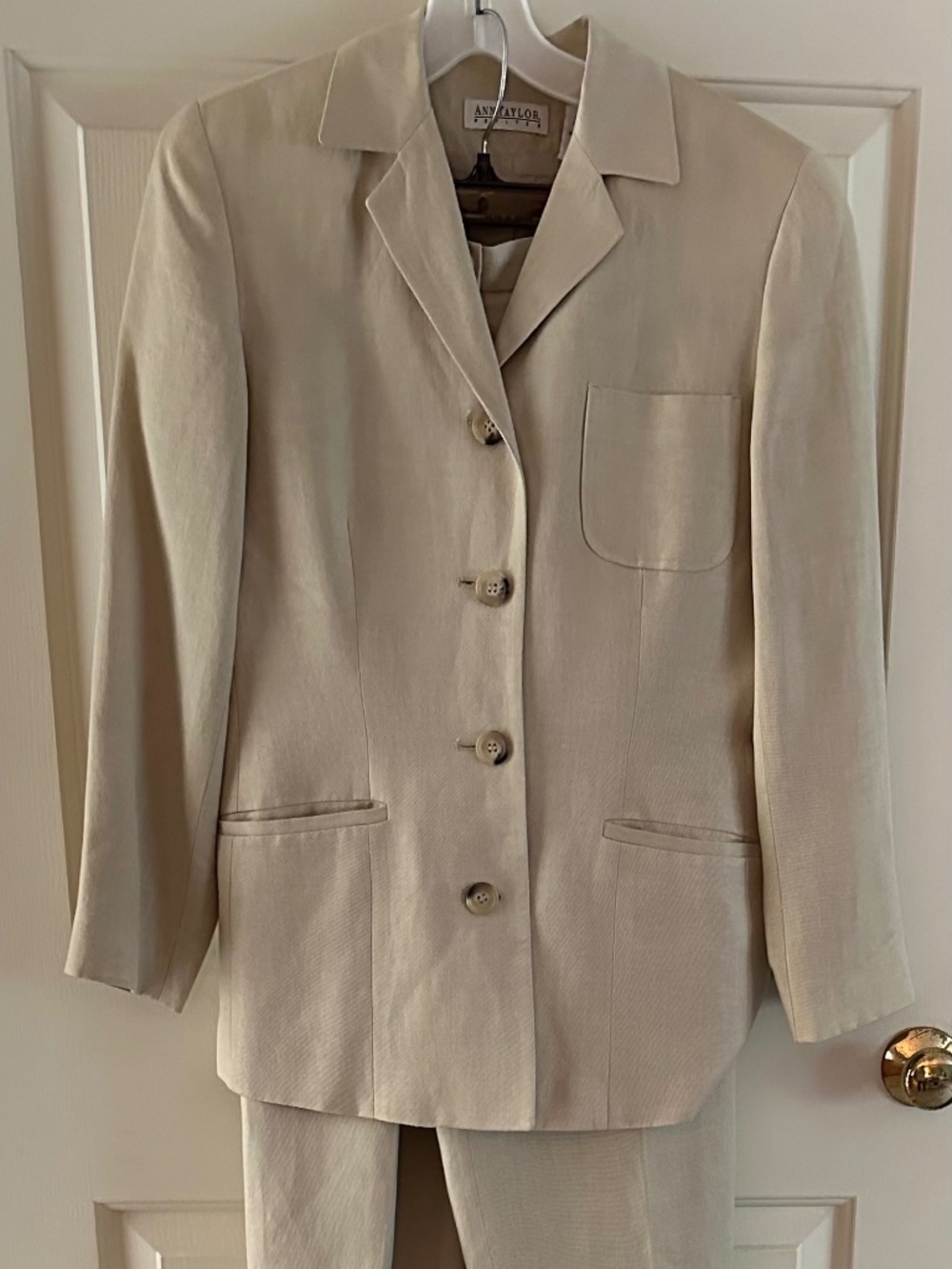 Ann Taylor Loft Linen Blend Pant Suit
